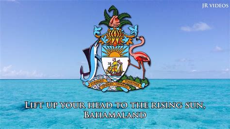 National Anthem Of The Bahamas En Lyrics March On Bahamaland