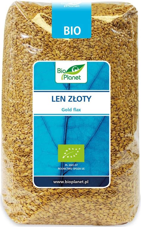 LEN ZŁOTY BIO 1 kg BIO PLANET Bio Planet Sklep EMPIK