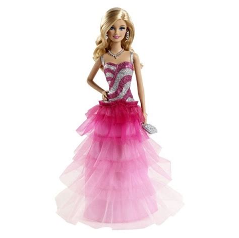 Barbie Baba Pink Estélyi Ruhában Gyerekajándék