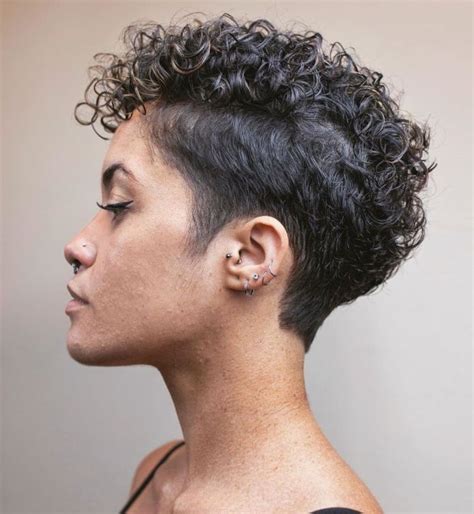 Curly Pixie Cut Hairstyles