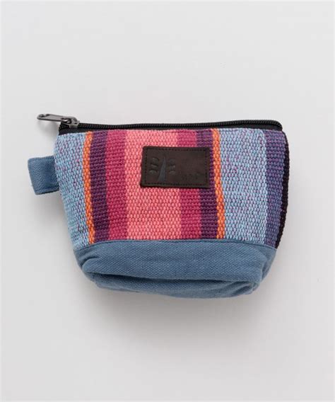 Nepali Hand Woven Striped Pouch Shopperboard