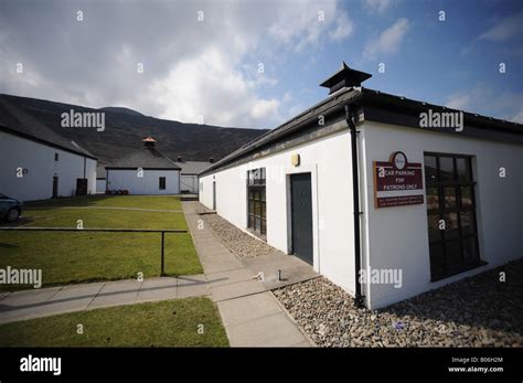 Arran Distillery Lochranza Stock Photo - Alamy