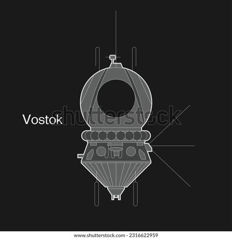 2 Vostok Spacecraft Diagram Images Stock Photos 3D Objects Vectors