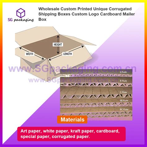 FSC Certificate Wholesale Custom Logo Printed Corrugated Shipping Boxes