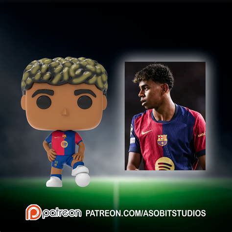 Stl File Lamine Yamal Barcelona Funko Pop Best Pose For Printing 🇪🇸 ・3d Printer Model To