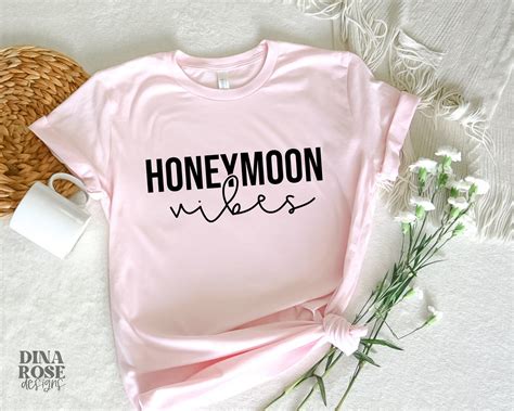 Honeymoon Vibes Svg Honeymoon Svg Just Married Svg Wedding Etsy