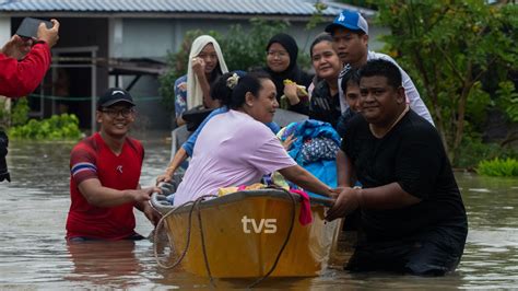 Jumlah Mangsa Banjir Meningkat Di Empat Pusat Pemindahan Sementara Tvs