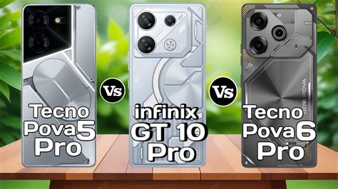 Tecno Pova 5 Pro Vs Infinix GT 10 Pro Vs Tecno Pova 6 Pro Pn52tech