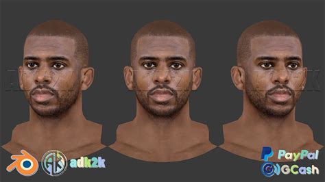 Chris Paul V3 Cyberface For 2k14 Youtube