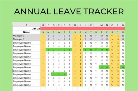 Excel Leave Tracker 2024 - Bessie Chloris