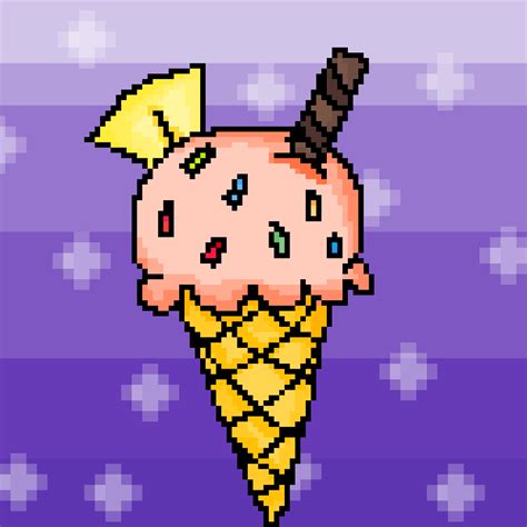 Pixilart Ice Cream Pixel Art By Ixywasnottaken