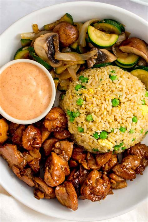 Hibachi Chicken With Fried Rice Super Easy Meal Prep 48 Off