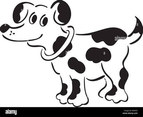 Dog Black And White Clip Art
