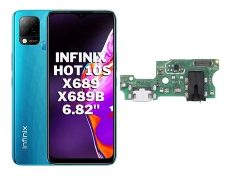 Placa Dock Conector De Carga Usb Infinix Hot S X Parcelamento Sem Juros