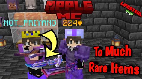 How I Become Deadliest Player In Apple Mc Apple Mc Lifesteal Server