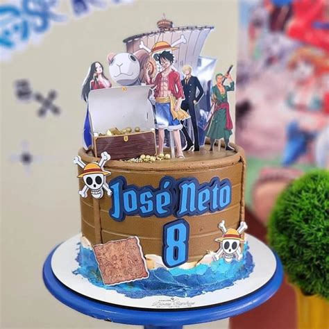 Bolo One Piece 50 Modelos Perfeitos Para Uma Festa Animada