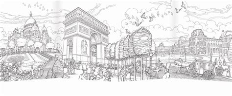 Desenho De Cidade De Paris Para Colorir Tudodesenhos