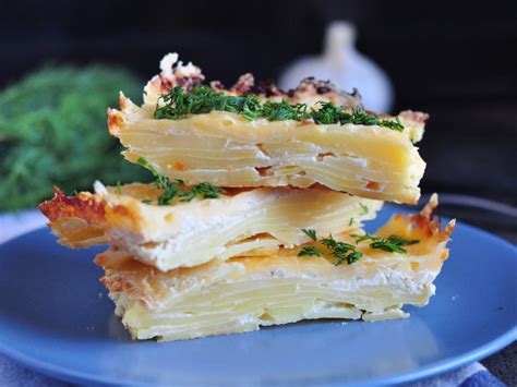 Картофельный гратен
