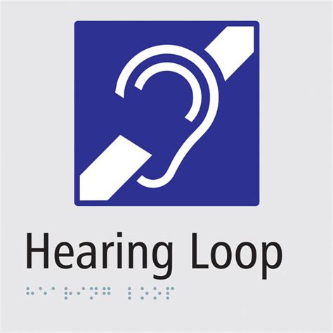 Pg37 Hearing Loop Sign Rynat Industries