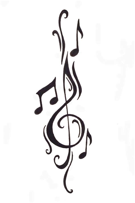 Cool Music Note Drawings ClipArt Best