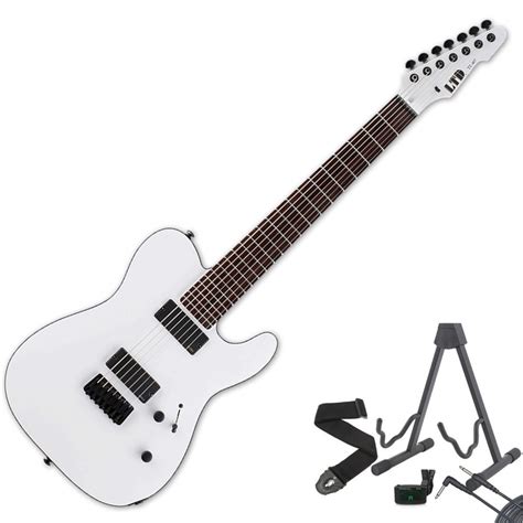 Discesp Ltd Te String Guitar Snow White Satin Free Gifts