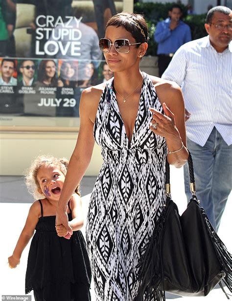 Halle Berry 57 Seen With Mini Me Daughter Nahla 15 Whom She Says