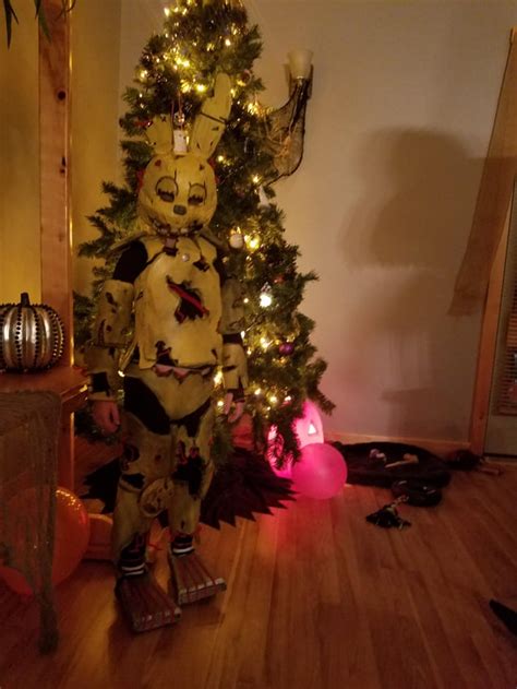 Made My Daughter A Spring Trap Costume Fivenightsatfreddys