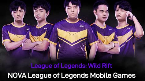 Ini Dia Profil Pemain Nova Esports Wild Rift Juara Icons Global