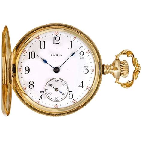 Elgin Ladies Yellow Gold Ornately Engraved Antique Manual Pocket Watch For Sale At 1stdibs