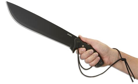 Crkt Chanceinhell Fixed Blade Machete Inch Black Powder Coated