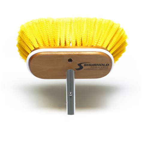 6 Deck Boat Brushes Stiff Medium Soft Extra Soft Shurhold