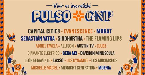 Conoce El Lineup Del Festival Pulso GNP 2023 No Limits