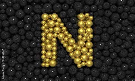 ภาพประกอบสต็อก Letter - N ภาพ | Adobe Stock
