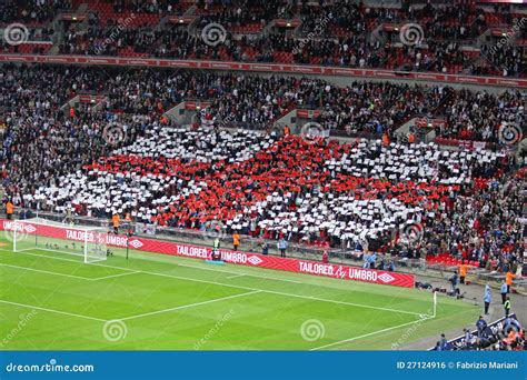 England Supporters Flag Editorial Photo Image Of British 27124916