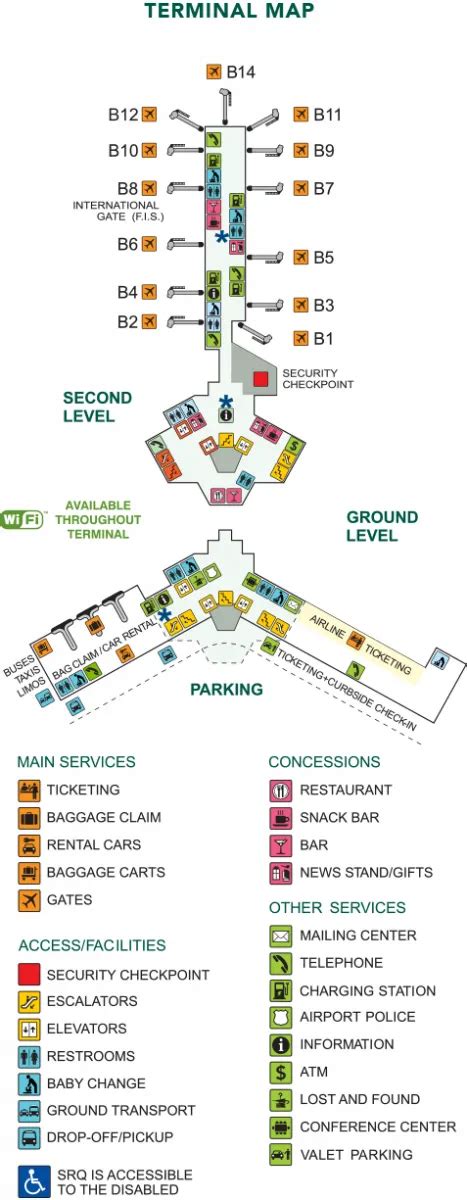 Sarasota Airport Terminal Map 2024 All Maps