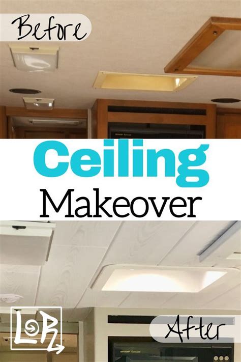 Transform Your Rv Ceiling With This Easy Upgrade Life On Route