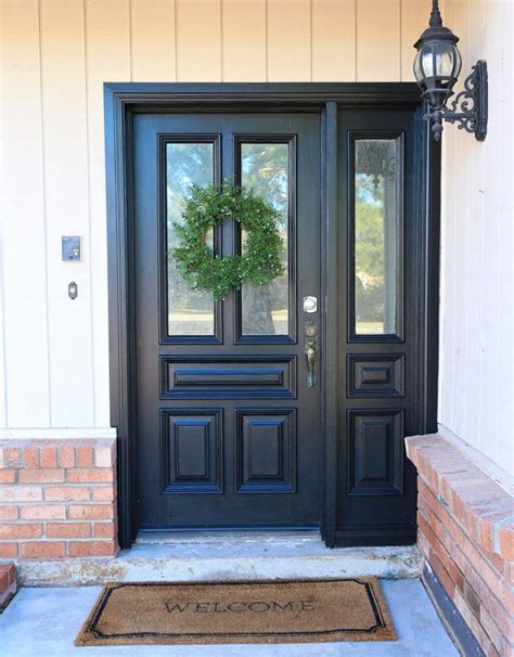 Updating My Curb Appeal By Painting My Front Door Front Door Colors