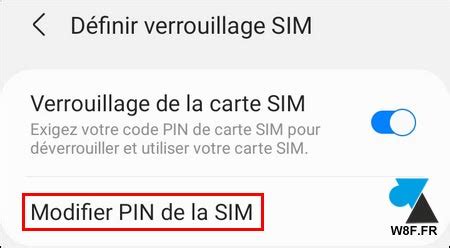 Présentation 86 imagen changer code pin carte sim samsung fr