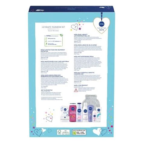 Nivea Ultimate Rainbow Kit T Set 9 Pieces Refreshing And