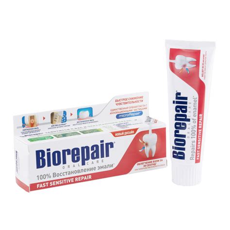 Зубная паста BioRepair Fast Sensitive Repair купить в интернет-магазине ...