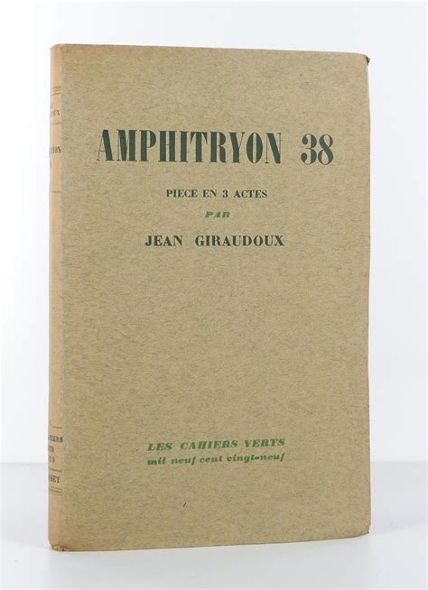 Amphitryon 38 GIRAUDOUX Librairie KOEGUI