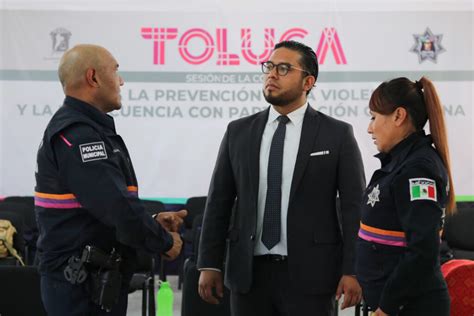 Capacita Comisión de Búsqueda a policías municipales de Toluca