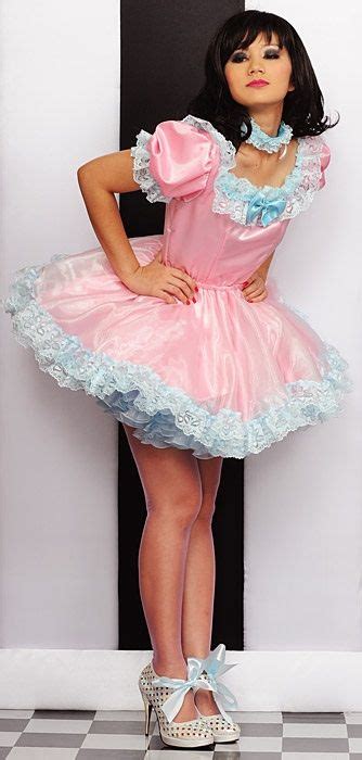 Now You Can Pop Into Town On The Bus Sissy Maid Dresses Frilly