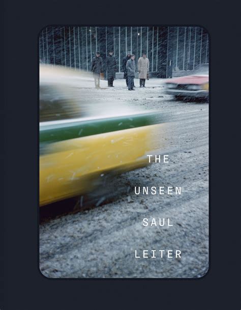 Editions Textuel Livre The Unseen Saul Leiter