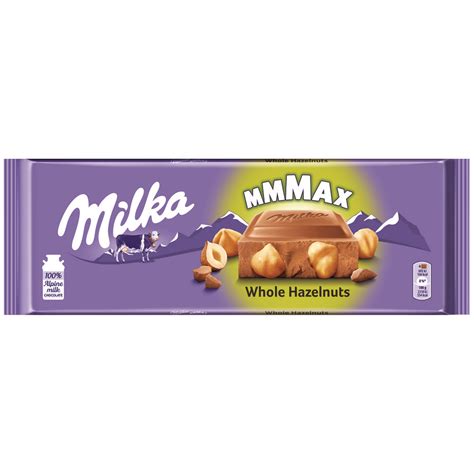 Milka Czekolada Mleczna Z Orzechami Whole Hazelnuts G Milka