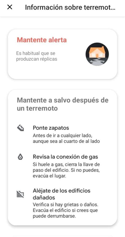 Lo Sinti Google Active La Alerta De Sismos En El Celular