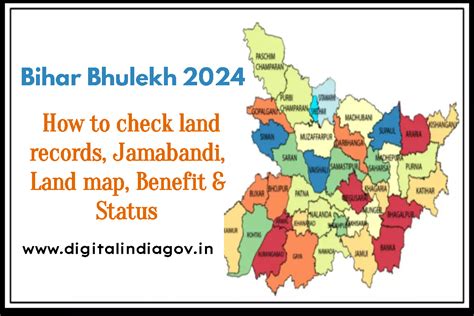 Bihar Bhulekh How To Check Land Records Jamabandi Land Map