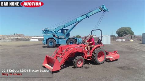 2018 Kubota L2501 Tractor Loader Youtube