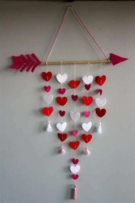 30 Romantic DIY Valentine S Day Decorations DIY Crafts