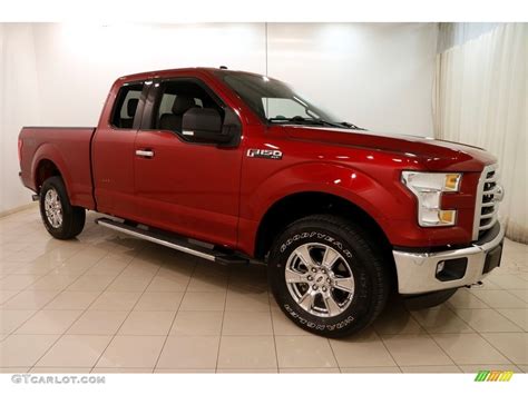 2016 Ruby Red Ford F150 Xlt Supercab 4x4 126517767 Photo 25